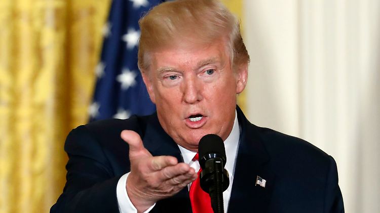 Trump liest auch seinen Verbündeten die Leviten.