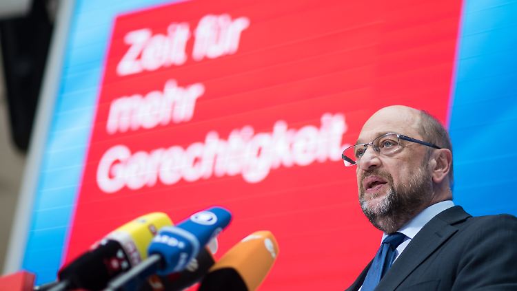 SPD-Kandidat Schulz tritt heute im TV-Duell gegen Kanzlerin Merkel an.
