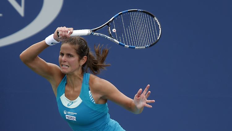 Zu viele eigene Fehler schlagen Julia Görges die Tür zum Viertelfinale bei den US Open zu.