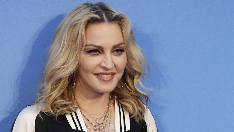 Madonna als "Soccer Mom"? In Lissabon wird das Wirklichkeit.