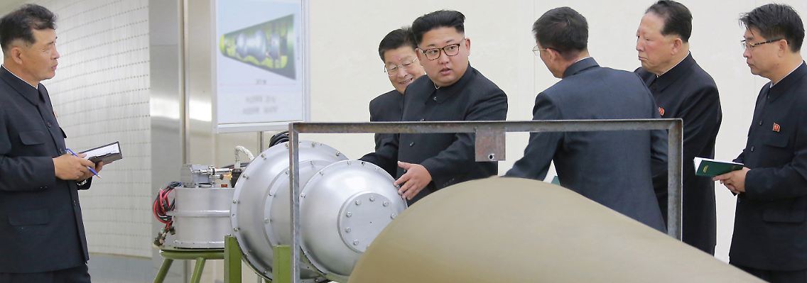 Kim Jong Un und seine Bombe