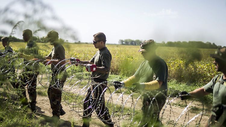Ungarn setzte in der Flüchtlingskrise auf Abschottung (Archivbild vom September 2015).