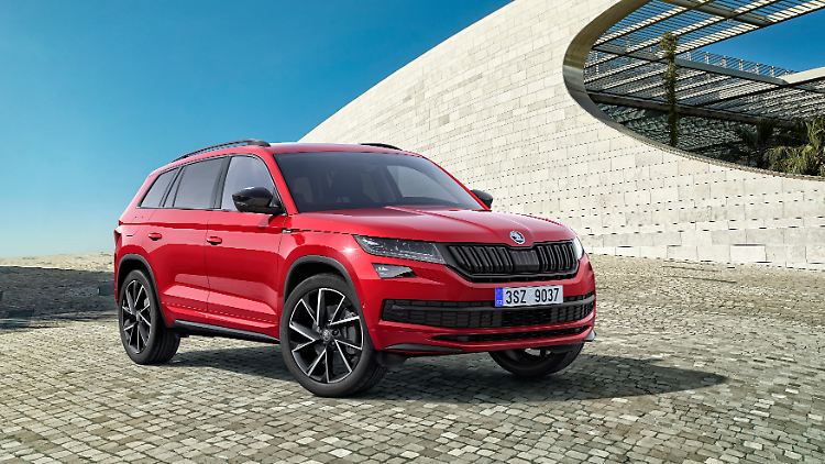 Der Name Sportline ist beim Skoda Kodiaq nicht in allen Details Programm.