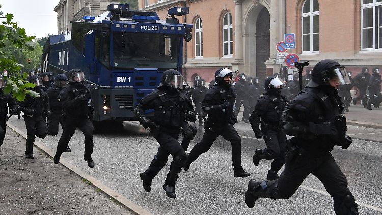 Beim G20-Gipfel waren 20.000 Beamte aus ganz Deutschland im Einsatz.