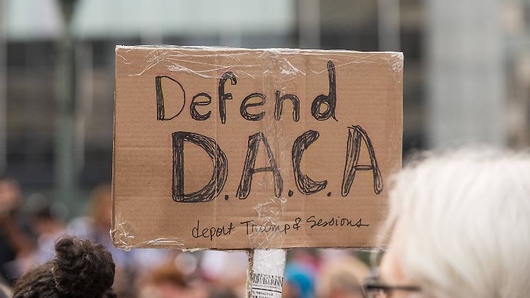 Die Verteidiger des DACA-Programms beziehen Stellung.