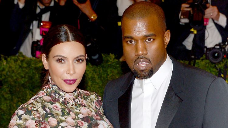 "Kimye": Kim Kardashian (l.) und Kanye West.