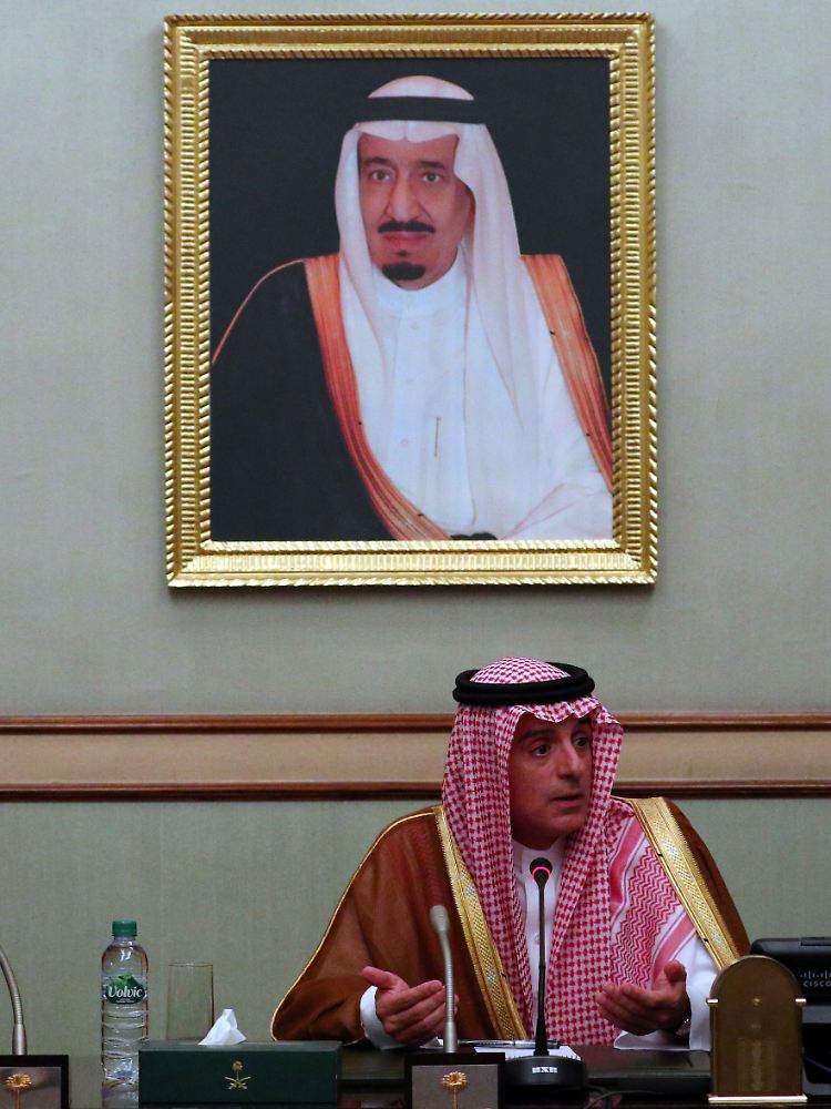 Außenminister Adel al-Dschubeir vertritt eine andere Linie gegenüber Iran als der innerste Zirkel um den König.