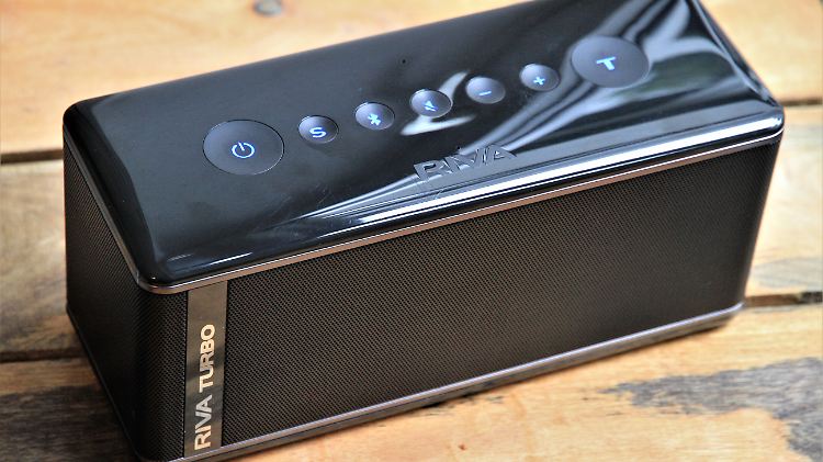 Schwarzer Sound-Barren mit Ausdauer: der Riva Turbo X.