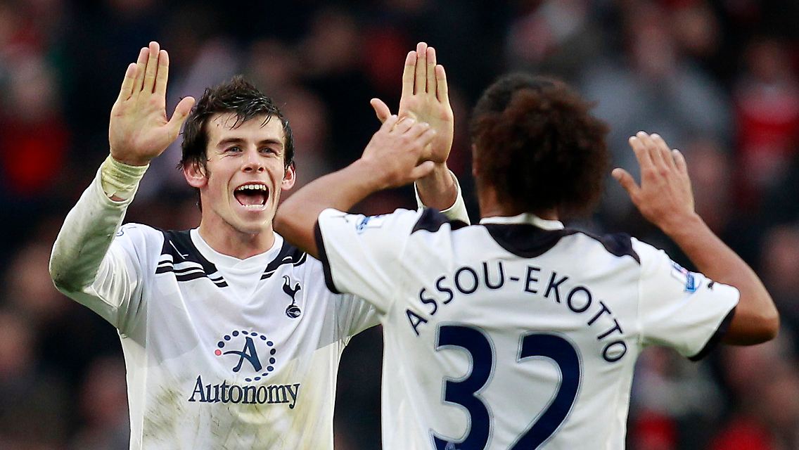 Urgewalt auf dem Rasen: Gareth Bale spielt bislang eine überragende Saison für Tottenham.