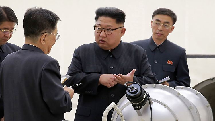 Neue Machtdemonstration am Wochenende? Nordkoreas Machthaber Kim Jong-Un.