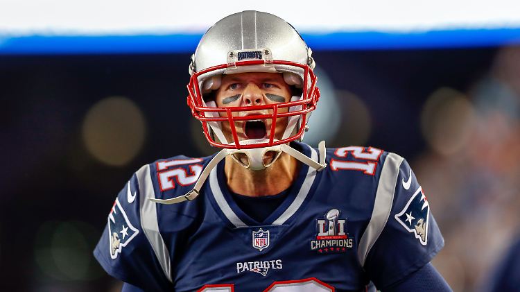 Hilflos: Tom Brady.