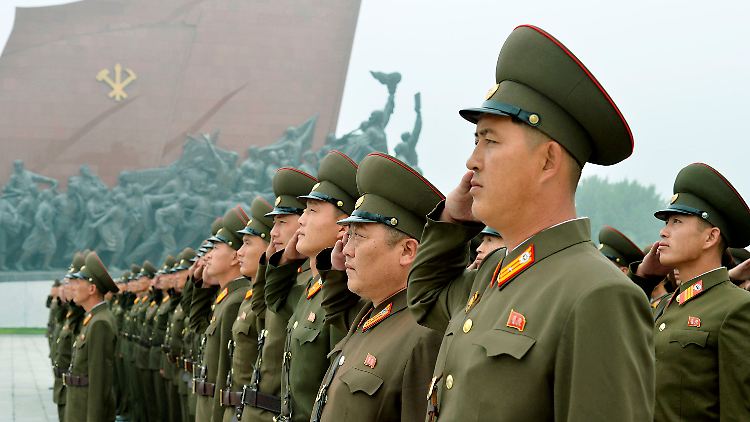 Nordkorea ist hochgerüstet.