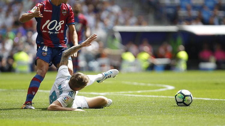 Für Toni Kroos war's gegen Levante kein schönes Real-Jubiläum.