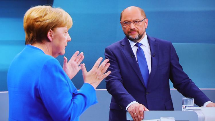 Im TV-Duell waren sich Merkel und Schulz einig, die EU-Beitrittsverhandlungen mit der Türkei beenden zu wollen.