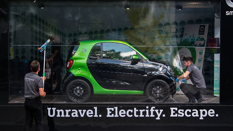Bald gibt es keinen Smart mit Verbrennungsmotor mehr.