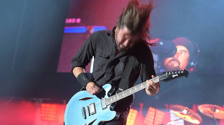 Das ist Rock'n'Roll: Foo-Fighters-Frontmann Dave Grohl.