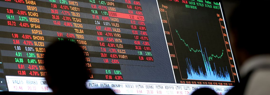 Börse in Sao Paulo.