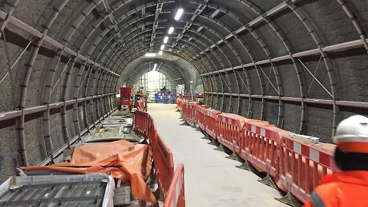 Insgesamt rund 118 Kilometer misst die neue Bahnstrecke. 42 Kilometer davon sind Tunnel.