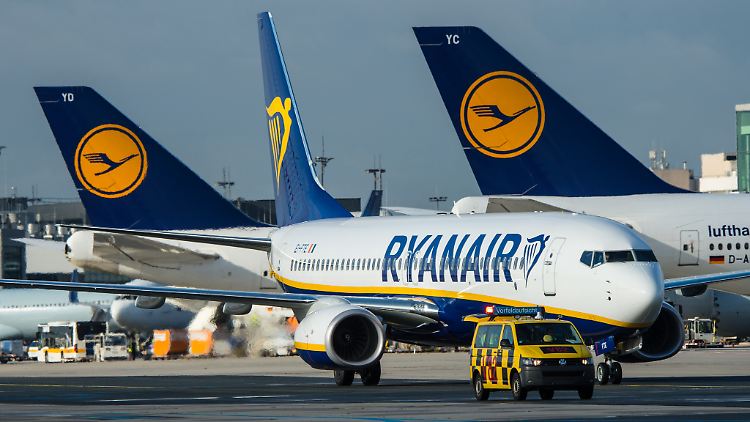 Ryanair fliegt Frankfurt seit März an.
