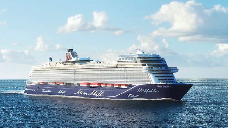 Die neue "Mein Schiff 1".