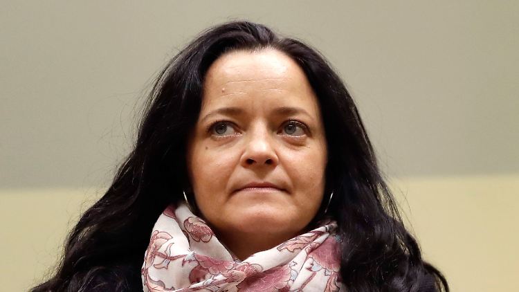 Zschäpe zeigte sich während des Plädoyers der Anklage ungerührt.