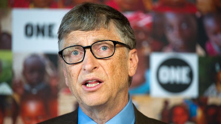 Bill Gates engagiert sich mit seiner Stiftung unter anderem für den Kampf gegen HIV.