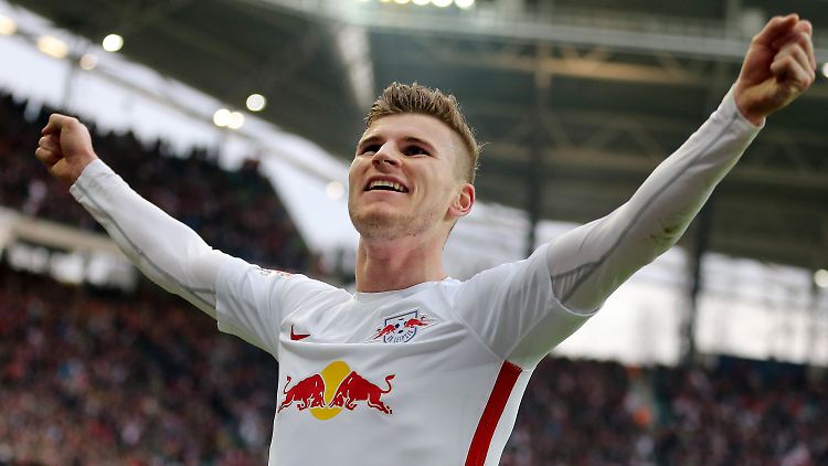 "Bisher bin ich mit Leipzig sehr gut gefahren": Timo Werner.