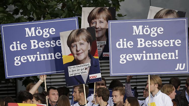 Merkel dürfte eine weitere Kanzlerschaft kaum zu nehmen sein - geht man nach derzeitigen Umfragen.