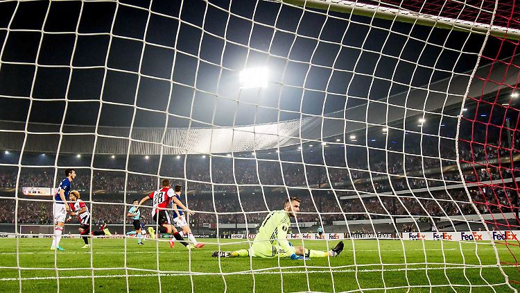 ManCity-Tore satt in Rotterdam.