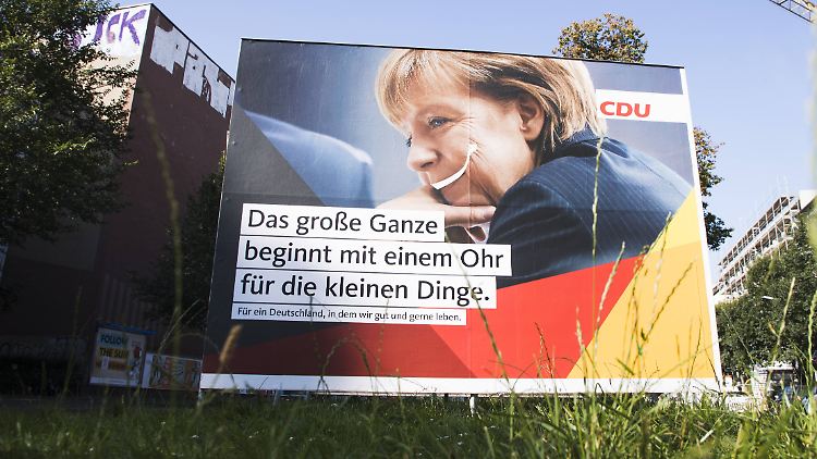 Kritiker der CDU werfen der Regierungspartei einen inhaltsleeren "Wohlfühlwahlkampf" vor.