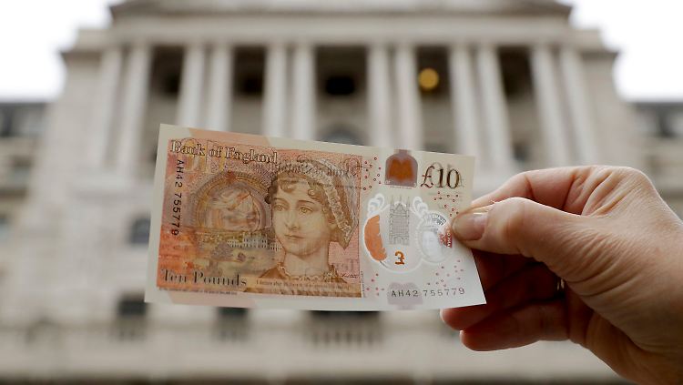 Auf dem neuen 10-Pfund-Schein ist die Autorin Jane Austen zu sehen.