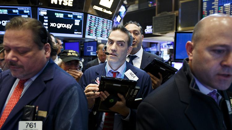 Die Stimmung an der Wall Street? - Ist derzeit eher verhalten.