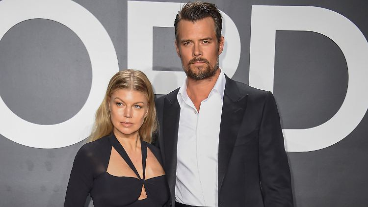 Nun ja, sie konnten sich eh kaum in die Augen schauen: Fergie und Josh Duhamel.