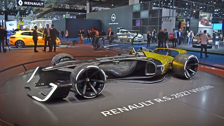 Renault gibt einen Ausblick auf den Formel-1-Boliden von Morgen.