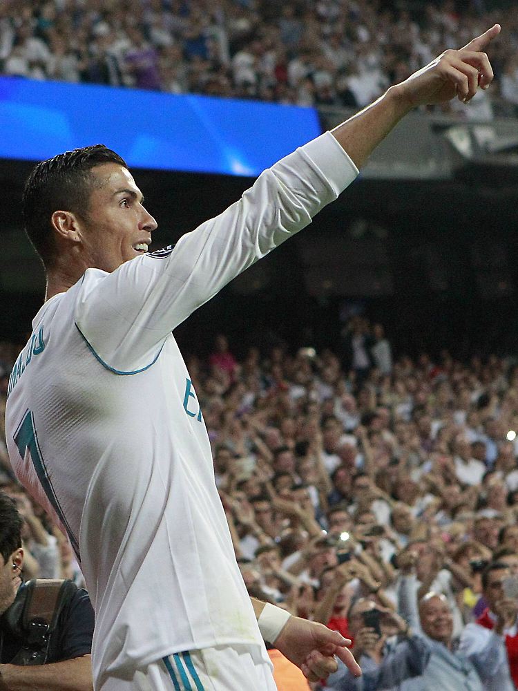 Immer bergauf - das ist auch die Richtung von Superstar Cristiano Ronaldo.