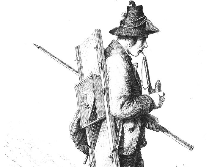 Fast ein Drittel der Talbewohner verdingte sich im Ausland, schrieb 1864 "Die Gartenlaube" über die Montafoner.