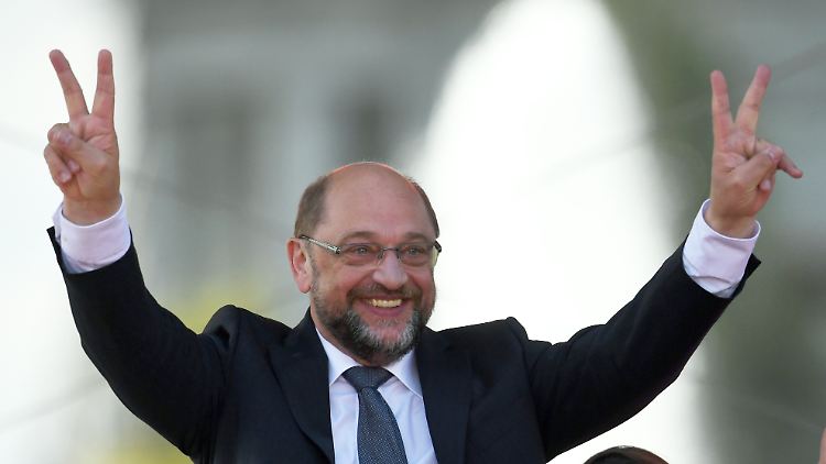Insgesamt 60 deutsche Städte besucht Martin Schulz während seiner Wahlkamptour. 