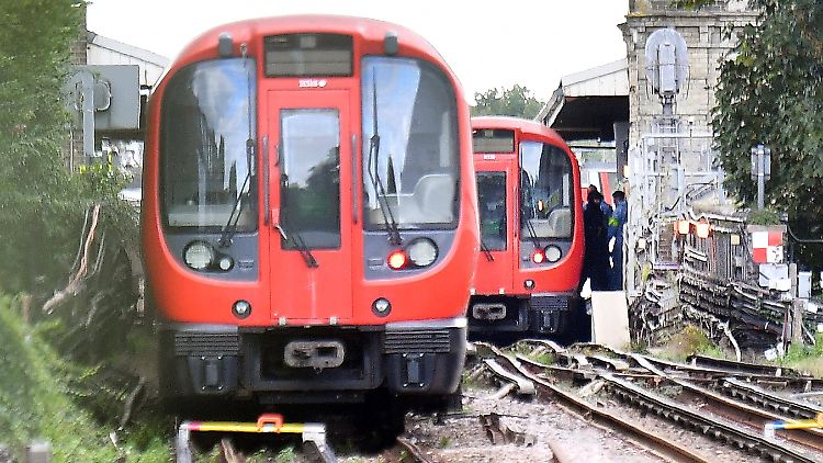 Die selbstgebaute Bombe detonierte an der Station Parsons Green. 