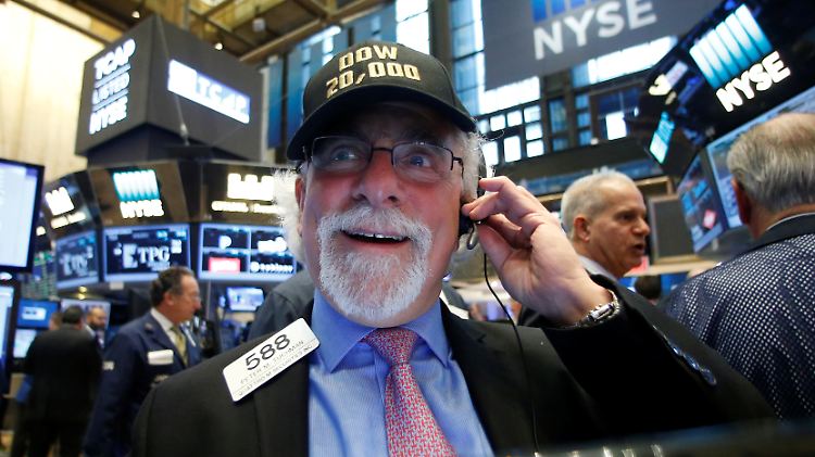 Krisenstimmung an der Wall Street? - Eher nicht. 
