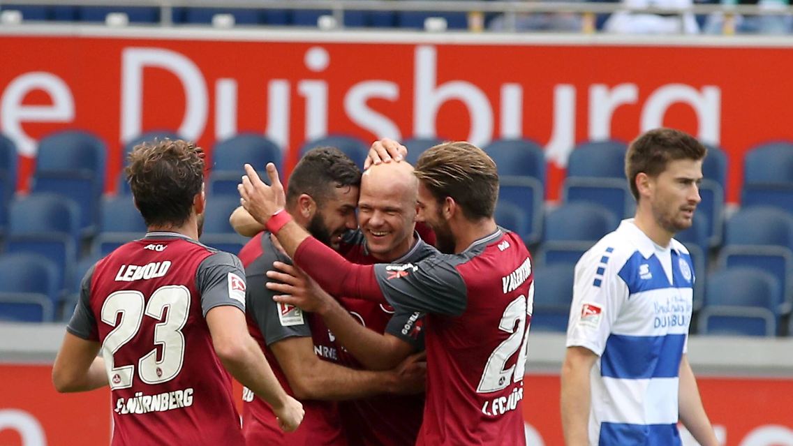 Torjubel bei Nürnberg - das kam heute öfter vor.