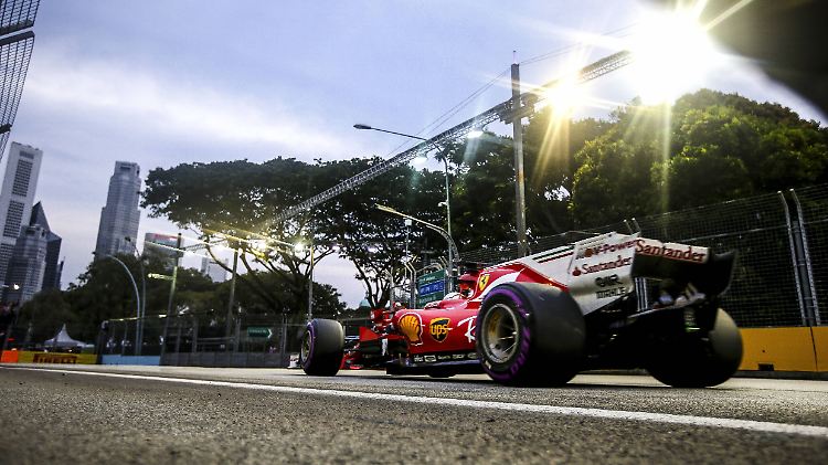 In Singapur weiß Sebastian Vettel fast immer zu glänzen.