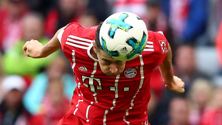 Robert Lewandowski zeigte sich für einen Problemstürmer aus Bayern-Sicht erfreulich treffsicher.