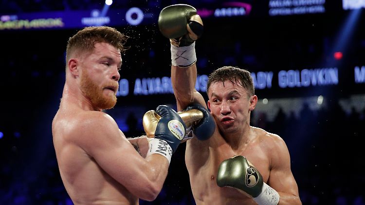 In Las Vegas boten Gennadi Golowkin (r.) und der Saul Alvarez ein Box-Spektakel.