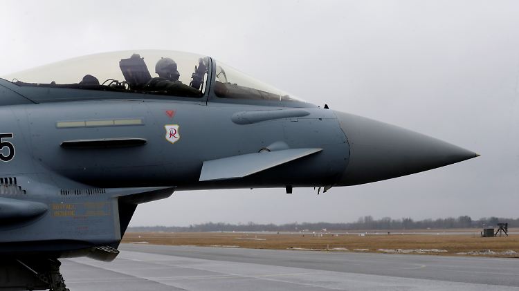 Kampfjet aus Europa: Am Bau des Eurofighter "Typhoon" sind Unternehmen aus Deutschland, Frankreich, Spanien, Italien und Großbritannien beteiligt.