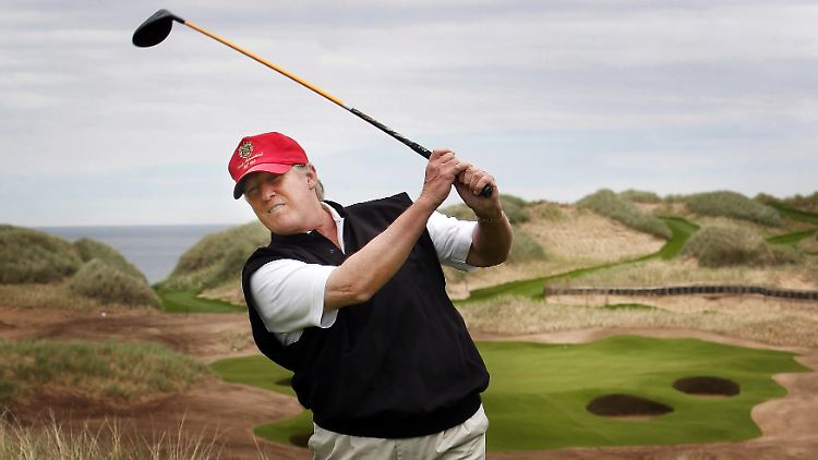 Ist stolz auf seinen Schwung: Donald Trump.