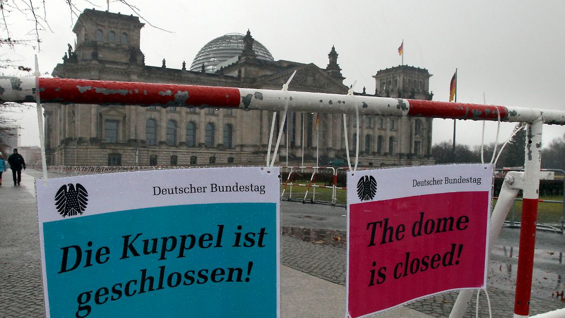 Schlechte Zeiten für Touristen.