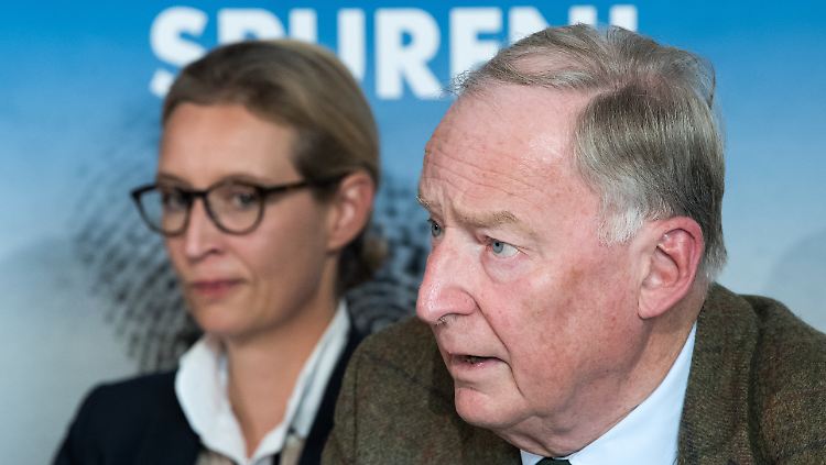 Islam und Sicherheit sind Lieblingsthemen von Alice Weidel und Alexander Gauland.
