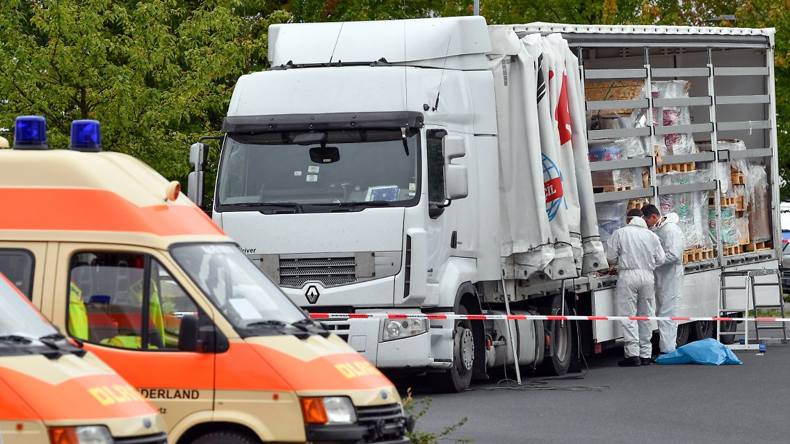 Der Lkw hatte eine türkische Zulassung.