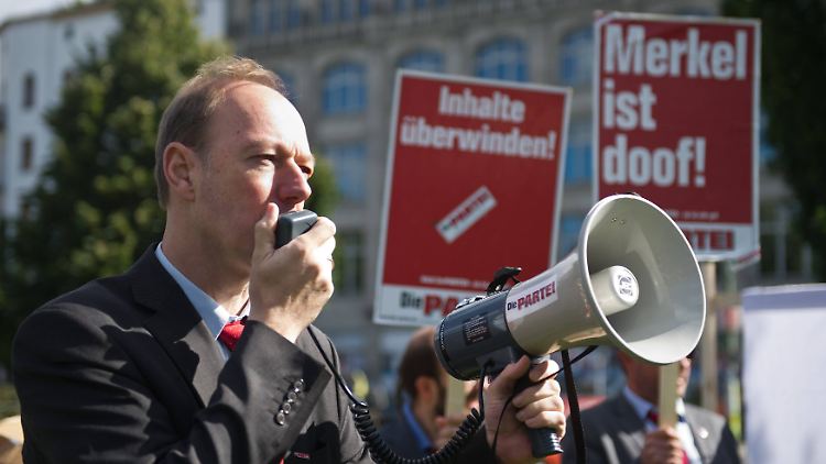 Das Gesicht der Partei "Die Partei": Martin Sonneborn