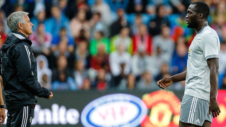 Zwei, die die Hoffnung tragen: José Mourinho und Romelu Lukaku.